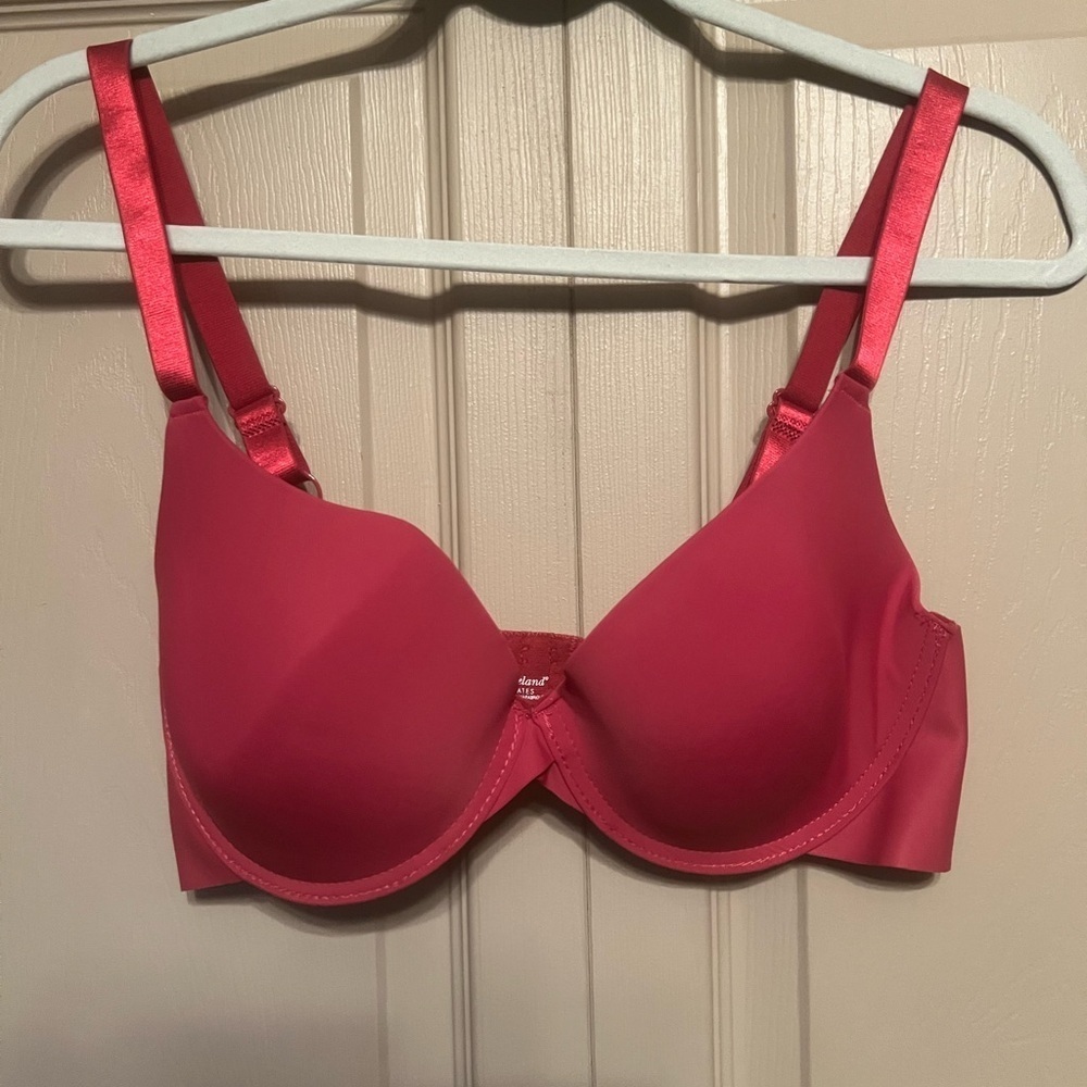 Kathy Ireland Pink Bra